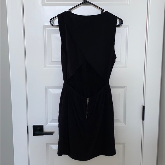 Urban Outfitters Open Back Black Dress - Picture 3 of 5